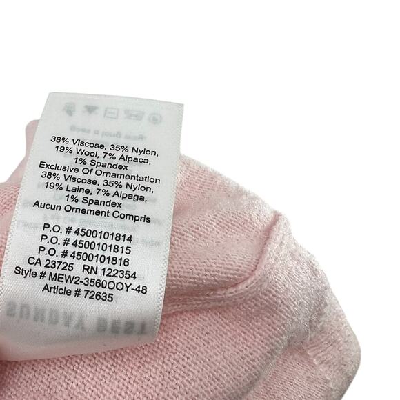 Artizia Sunday Best Abby Dinosaur Sweater Wool Alpaca Pink Size Small - Picture 9 of 10